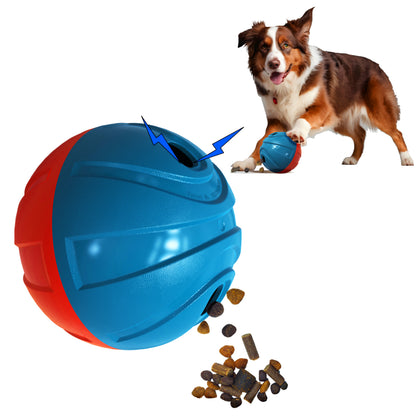 Interactive Dog Toy - Treat dispenser Ball for Small and Large Dogs | Durable Chew Toy